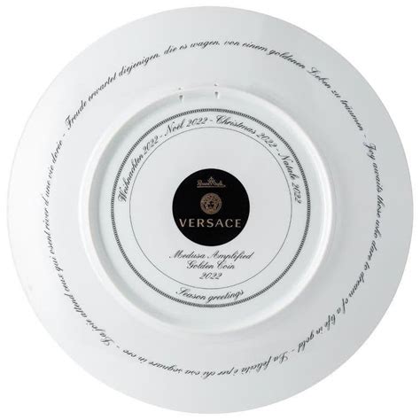 versace christmas plate 2022|Medusa Amplified .